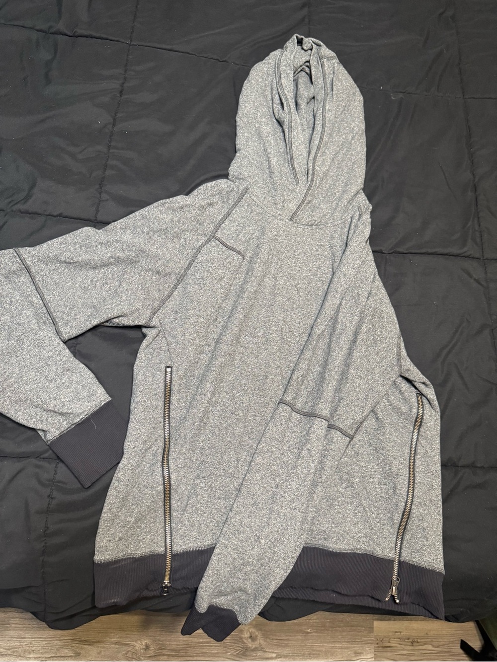 lululemon athletica Gray Marled Hoodie